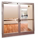 fully glazed fire door ew120 e120 single and double leaf