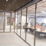 fully glazed fire door e120 partially insulated glass door