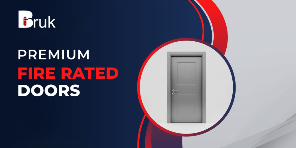 Premium Wooden Fire Door – Safety with Natural Elegance | 30 to 120 Min Fire Rated Doors